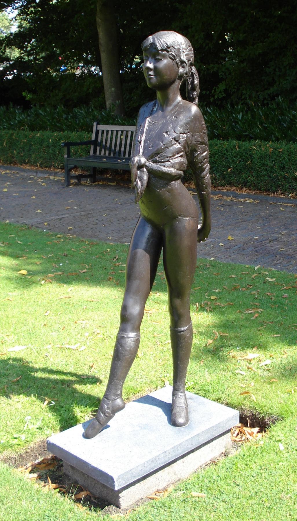 Ballerina I, sculpted by Evert den Hartog, Rotterdam, Netherlands