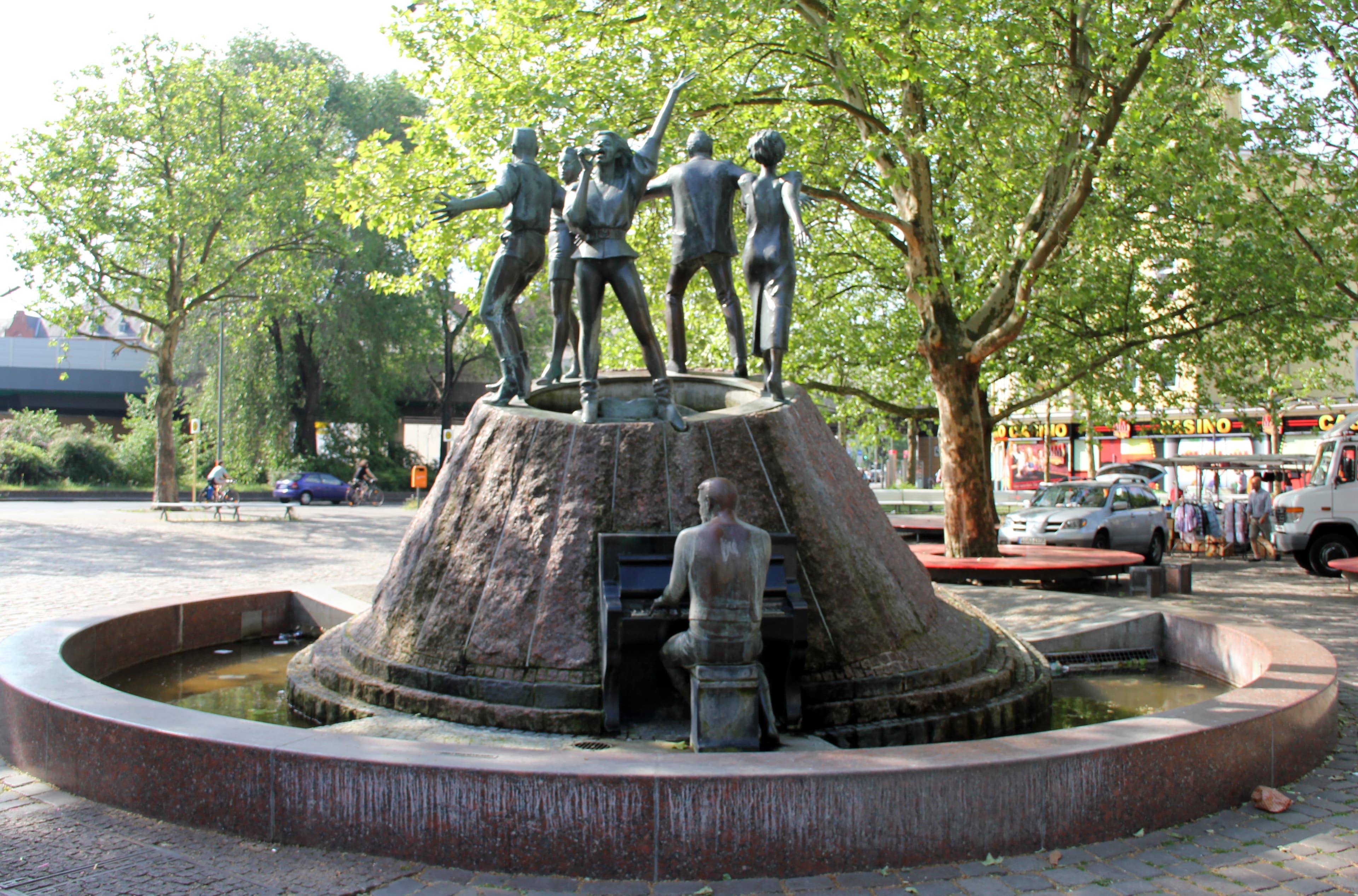 Dance on the Volcano by Ludmila Seefried-Matějková, Bezirk Mitte