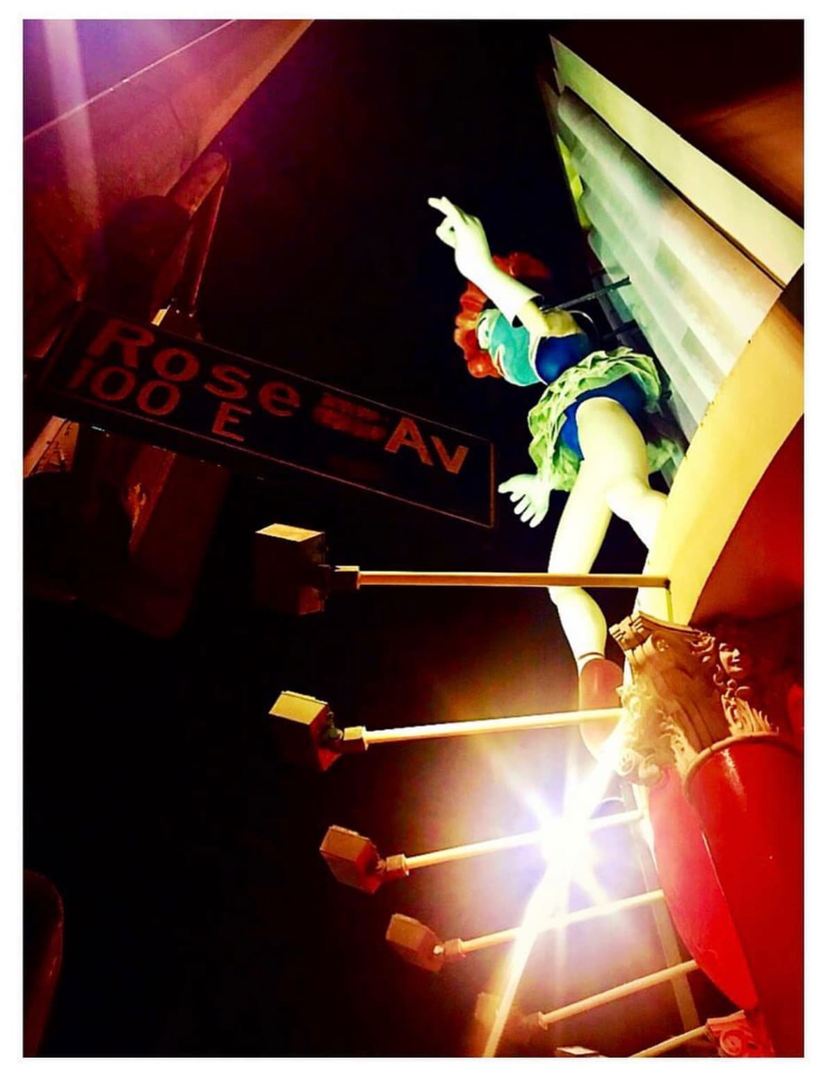 Ballerina Clown by Jonathan Borofsky, Los Angeles County