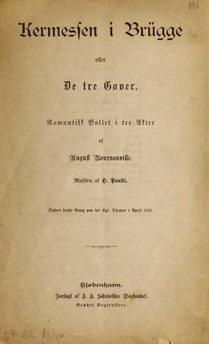 The Kermesse in Bruges (1851)
