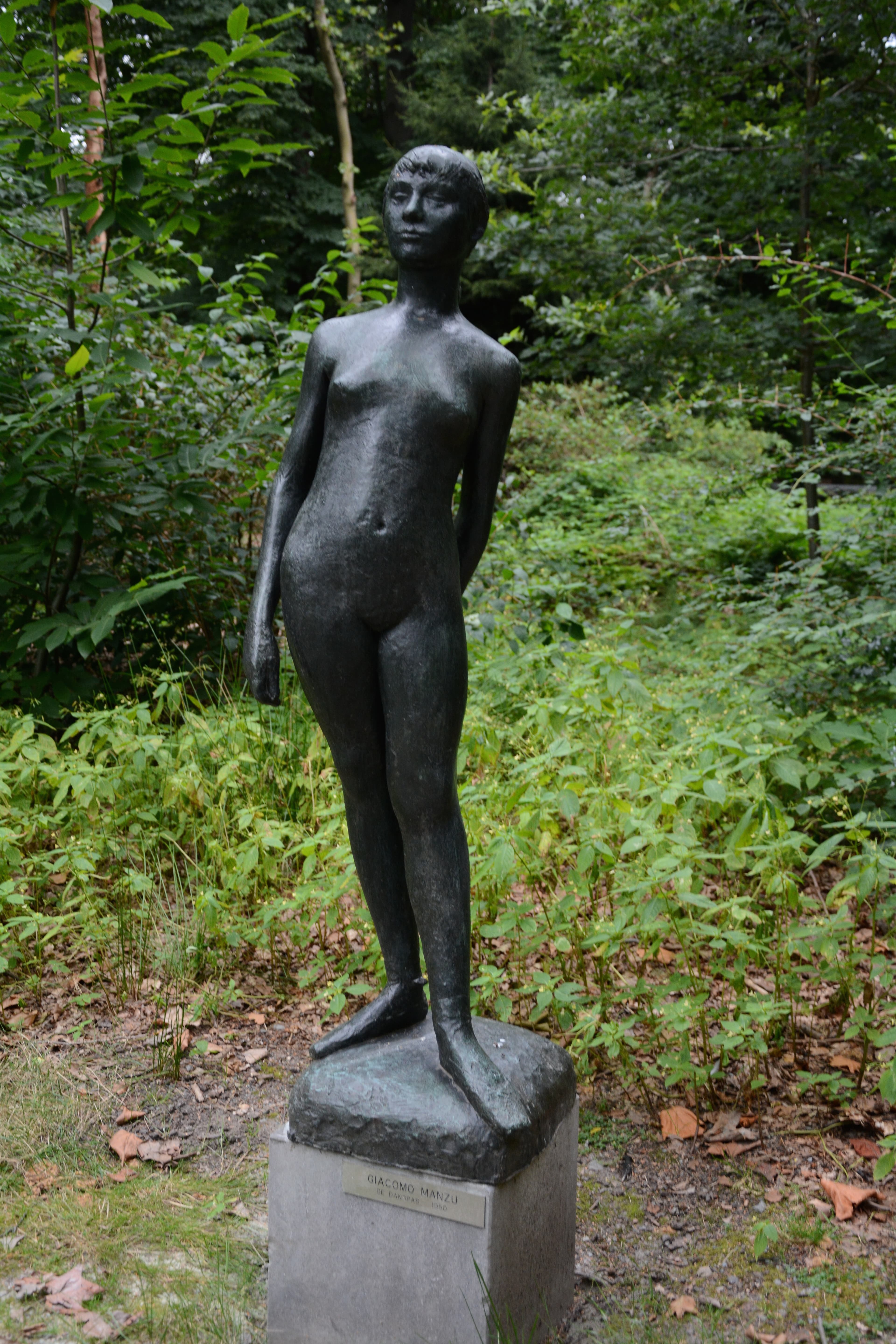 De Danspas, sculpted by Giacomo Manzu, Antwerp, Antwerp, Belgium