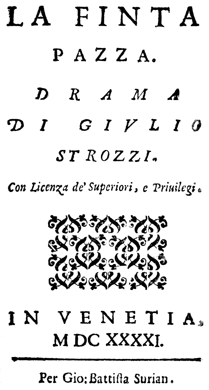 La finta pazza (1641)