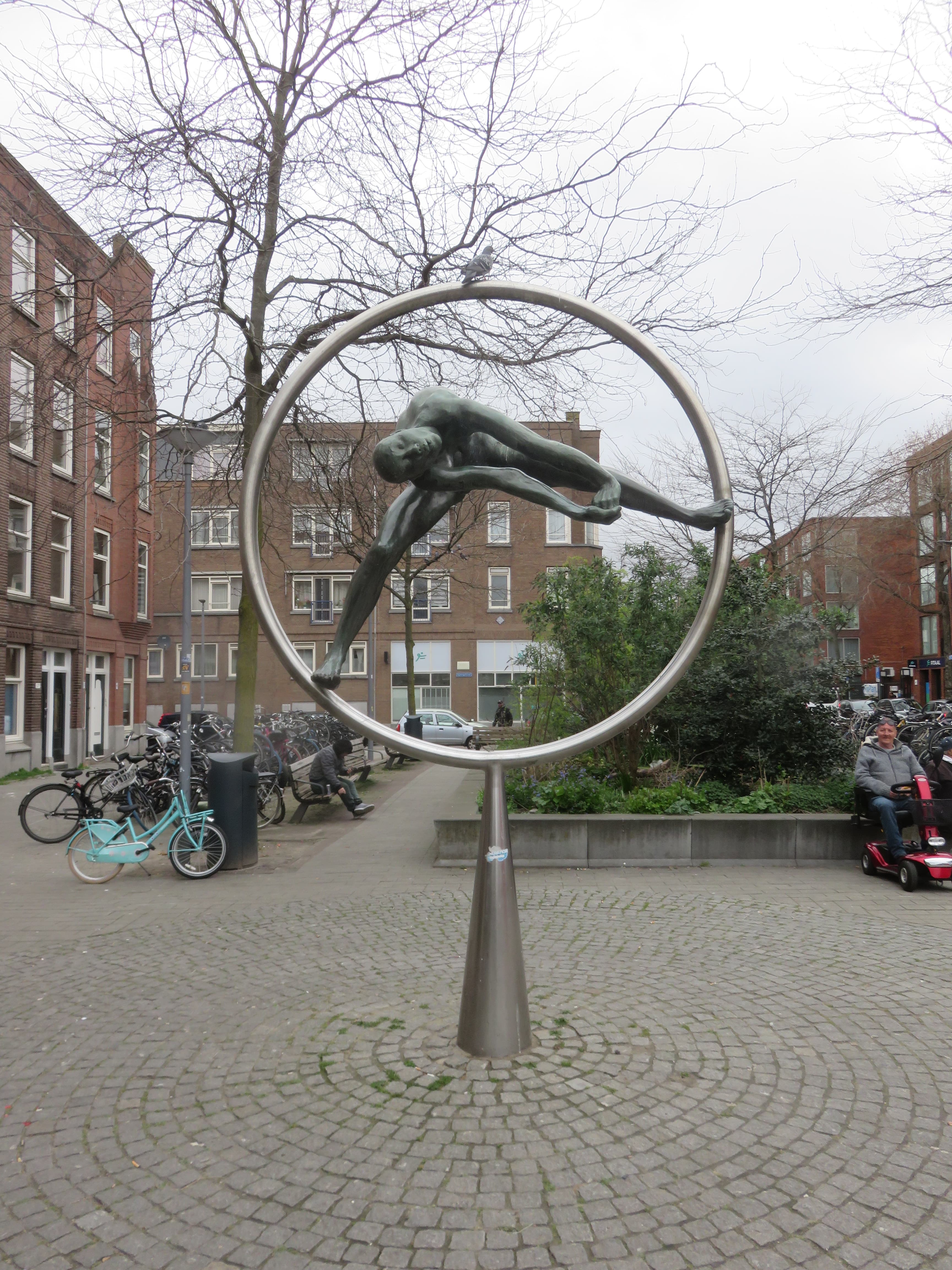 Luchtdanser, Rotterdam, South Holland, Netherlands