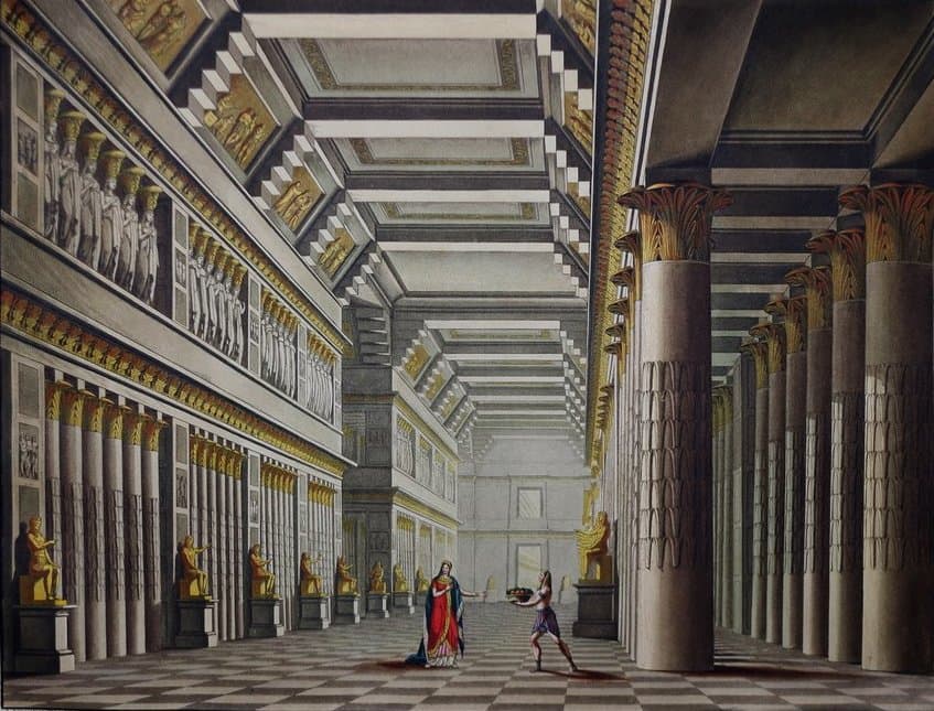 Cleopatra in Tarso (1821)