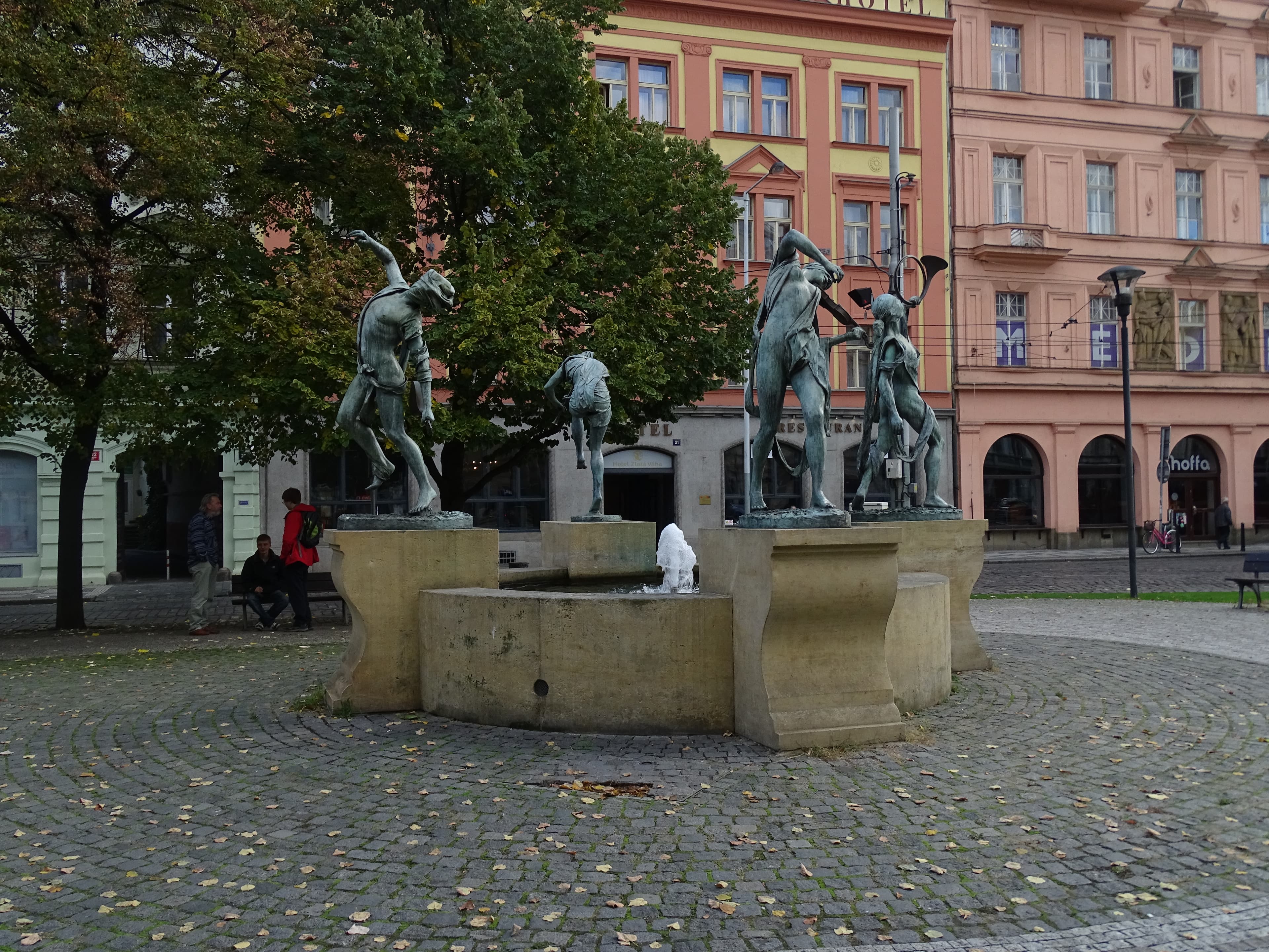 Dancing Fountain by Jan Wagner, Prague 1