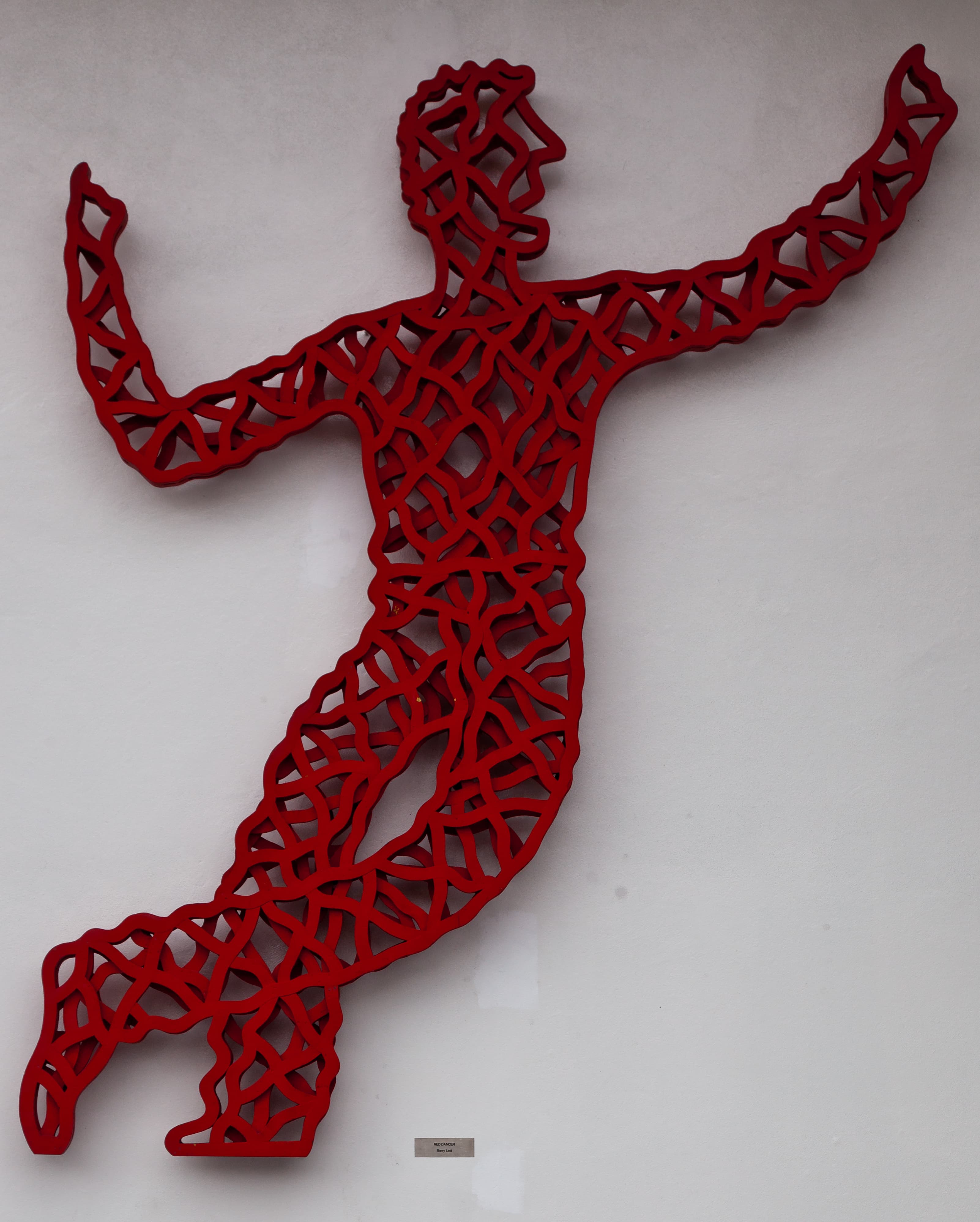Red Dancer, sculpted by Barry Lett, Auckland Region, New Zealand