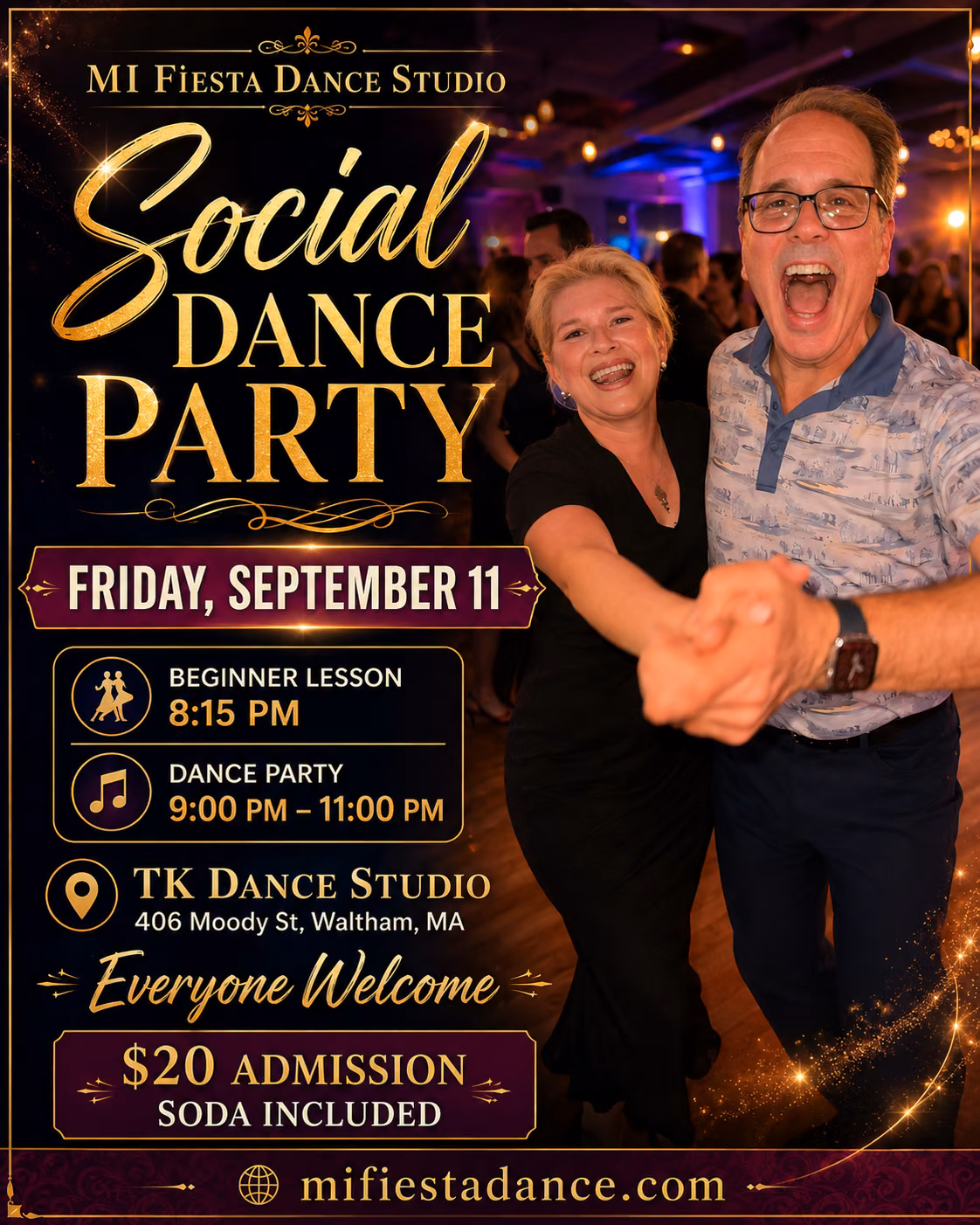 Back to "Dance" School Friday Night Party — Friday 25 September 2026