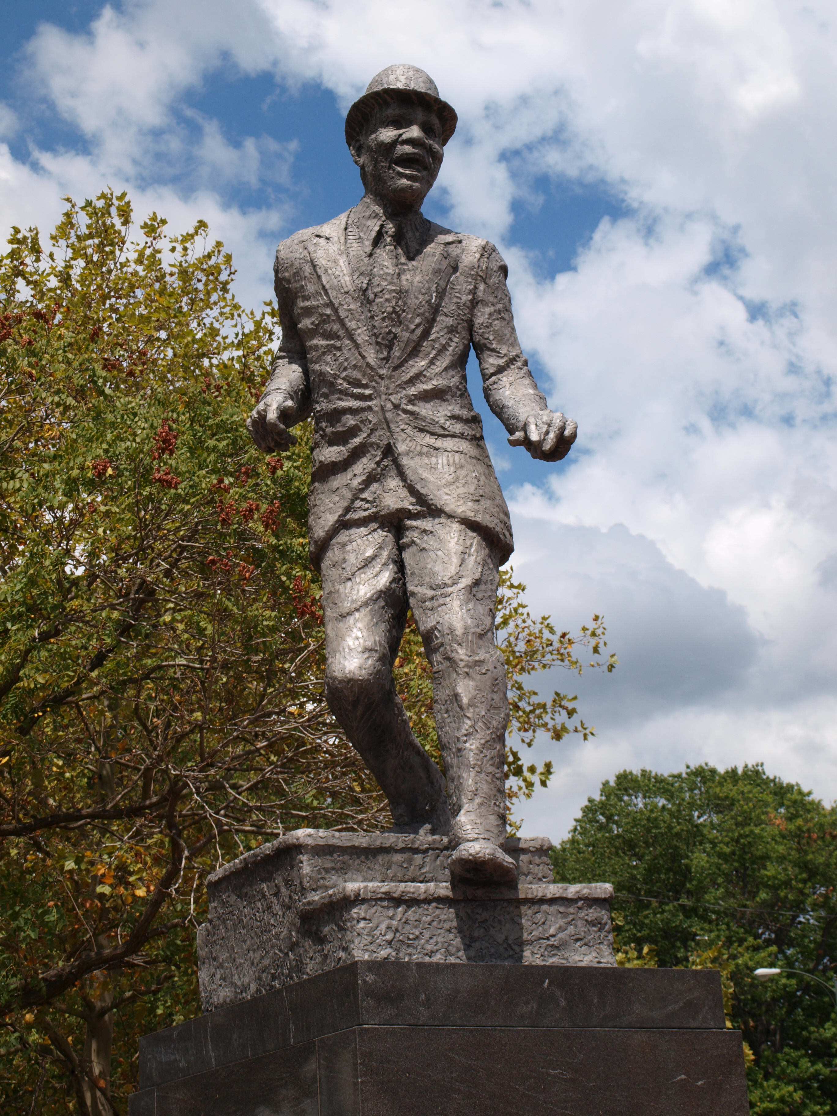 Bill Bojangles Robinson monument in Richmond Virginia