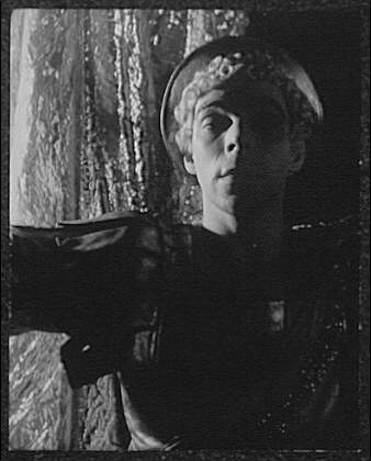 Charles Weidman posed as Mercury in The School for Husbands in 1933