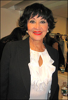 Portrait of Chita Rivera at a 2009 New York benefit