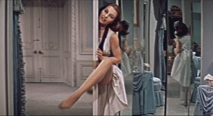 Cyd Charisse in the Silk Stockings trailer
