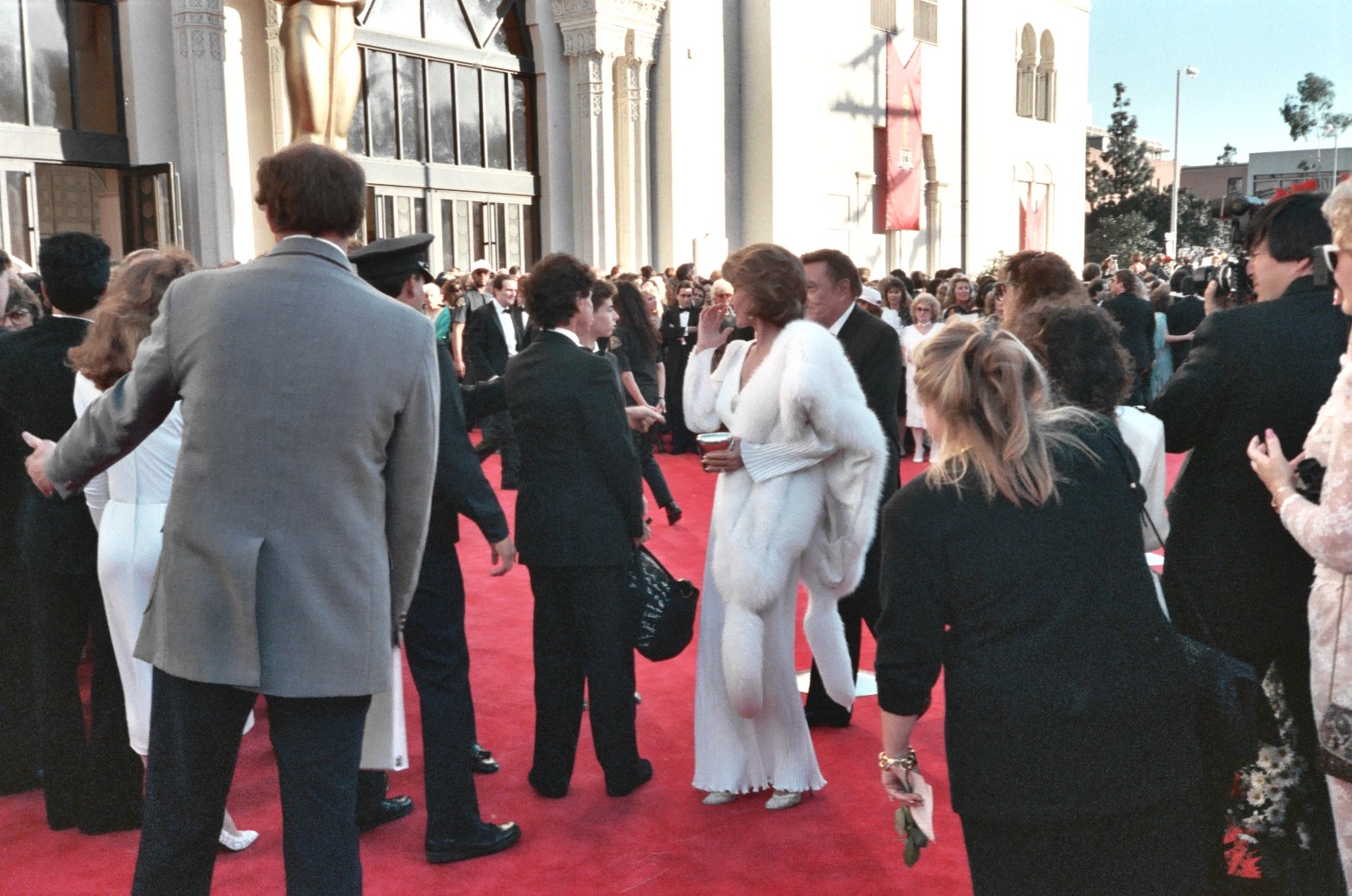Cyd Charisse and Tony Martin at the 61st Academy Awards in 1989