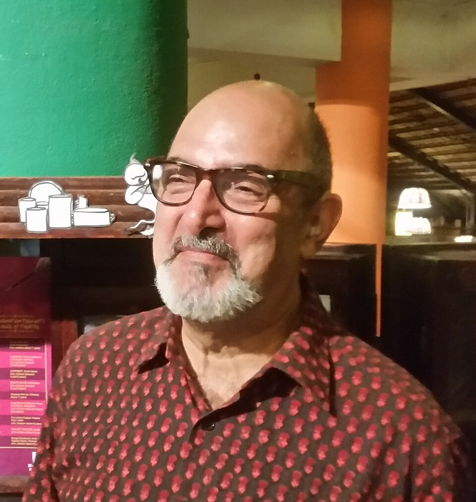 Dadi Pudumjee at a children's theatre festival in Bengaluru in 2016