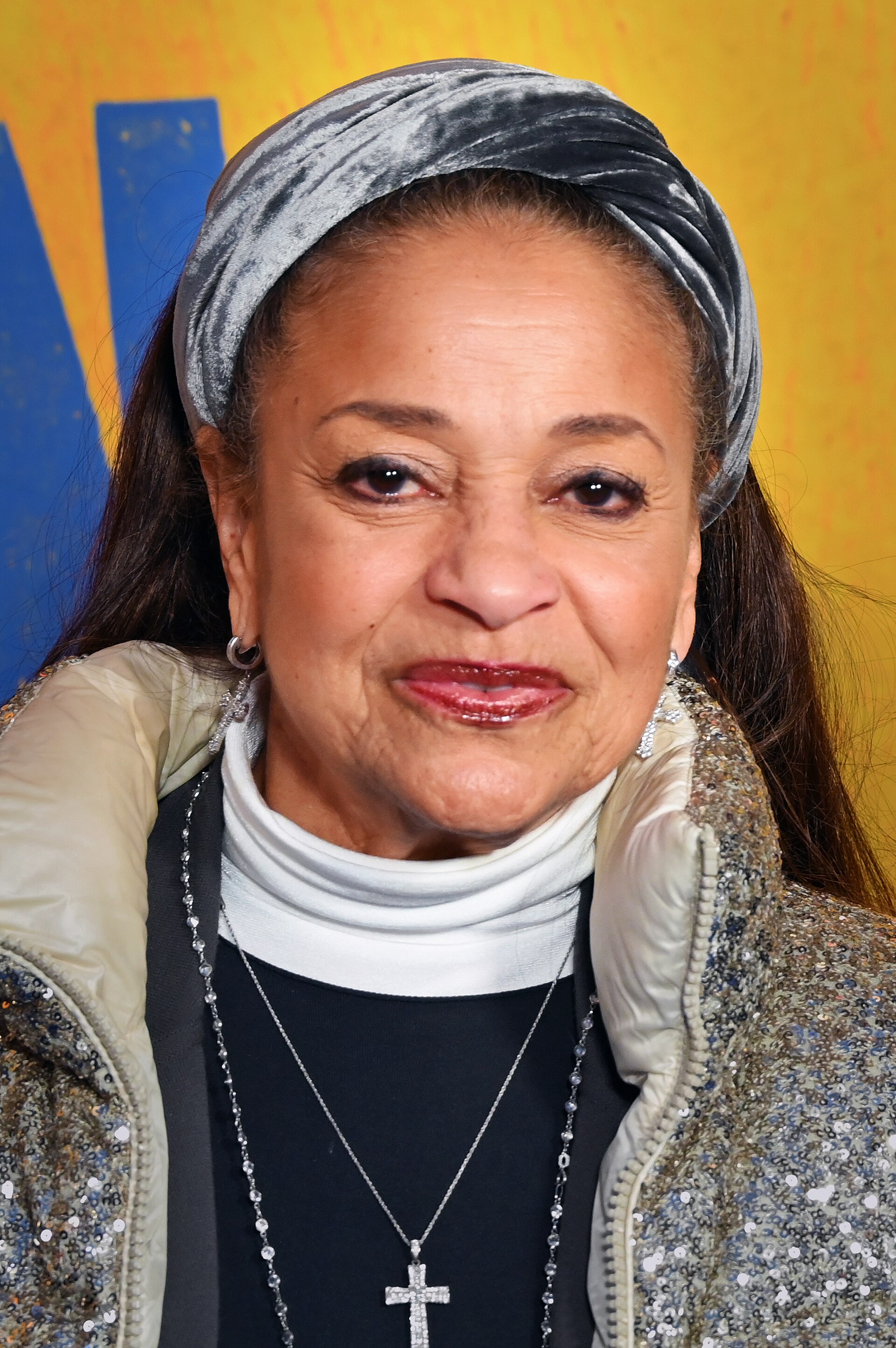 Debbie Allen smiling at a Broadway event in April 2025