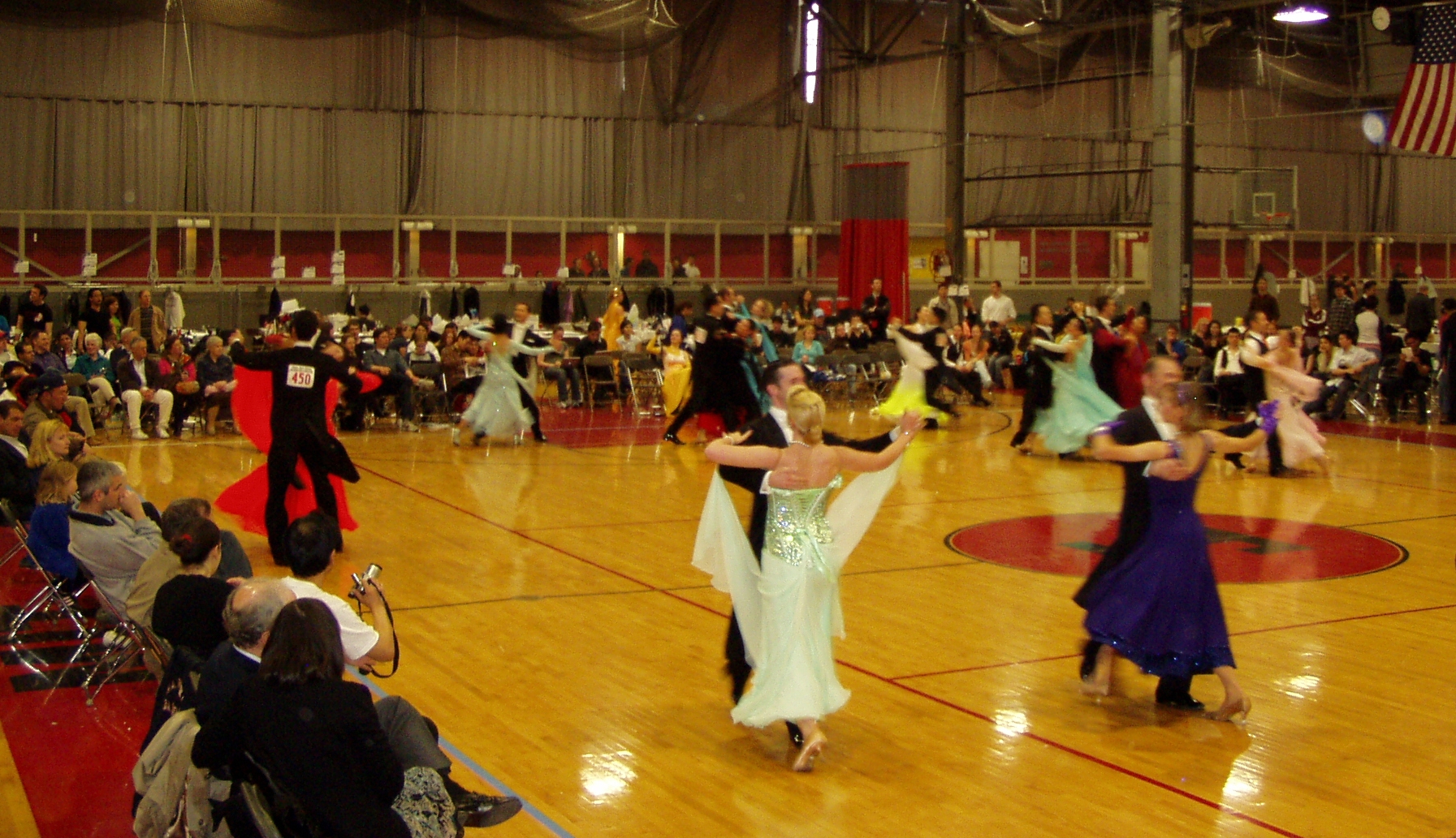 International Standard dancers competing at the 2006 MIT Open Ballroom Dance Competition