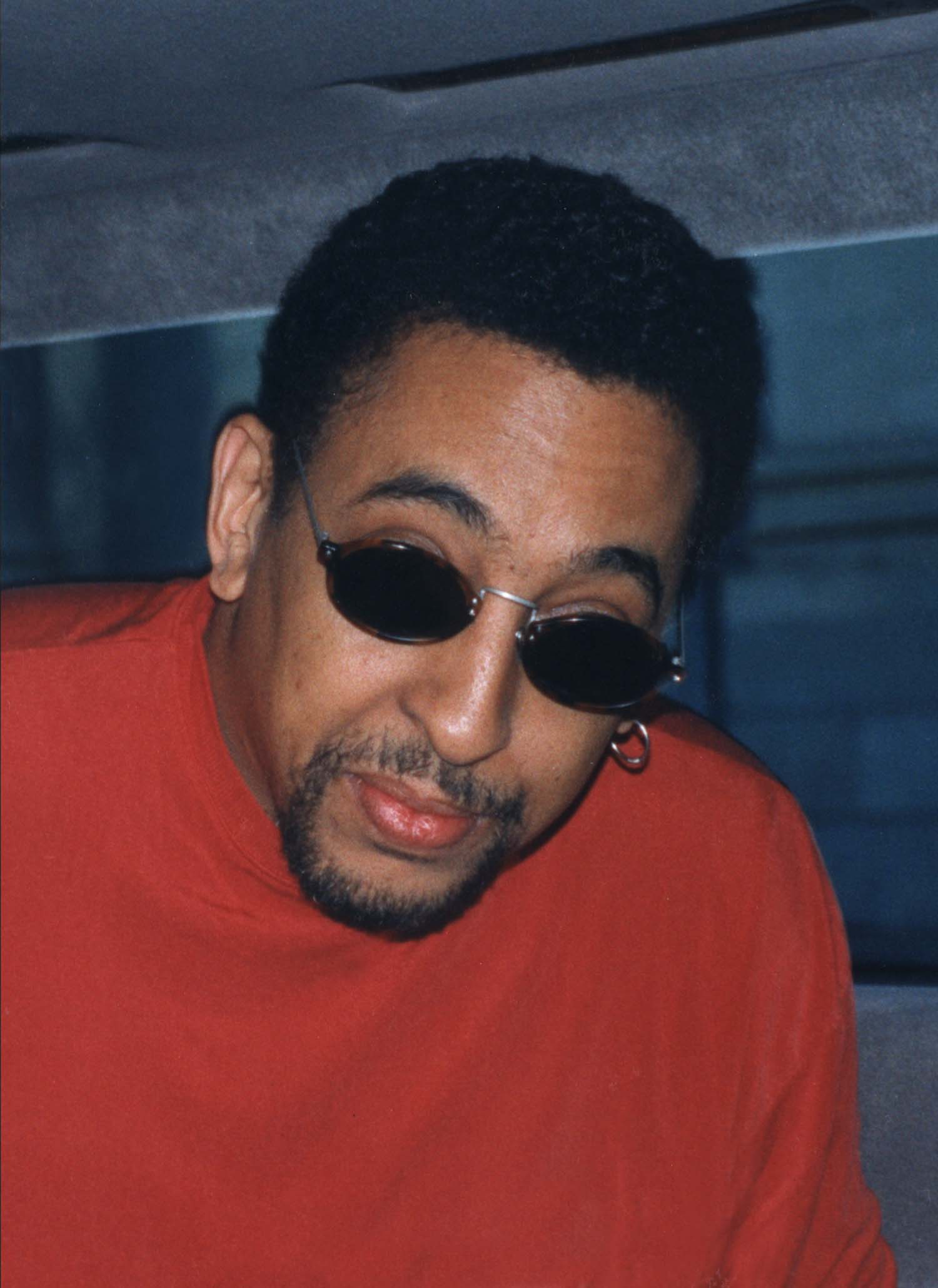 Gregory Hines smiling after a 1993 performance in Baltimore