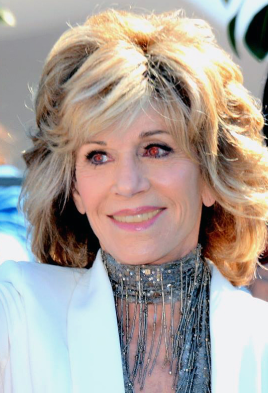 Jane Fonda at the Cannes Film Festival in 2016