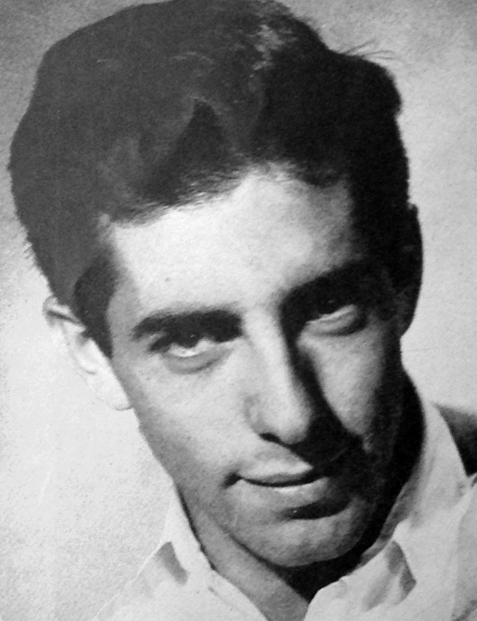 Black-and-white headshot of choreographer Jerome Robbins in 1951