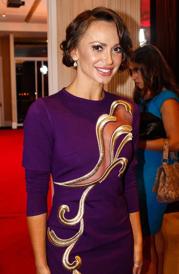 Karina Smirnoff at the Mercedes-Benz Carousel of Hope Gala in 2014.