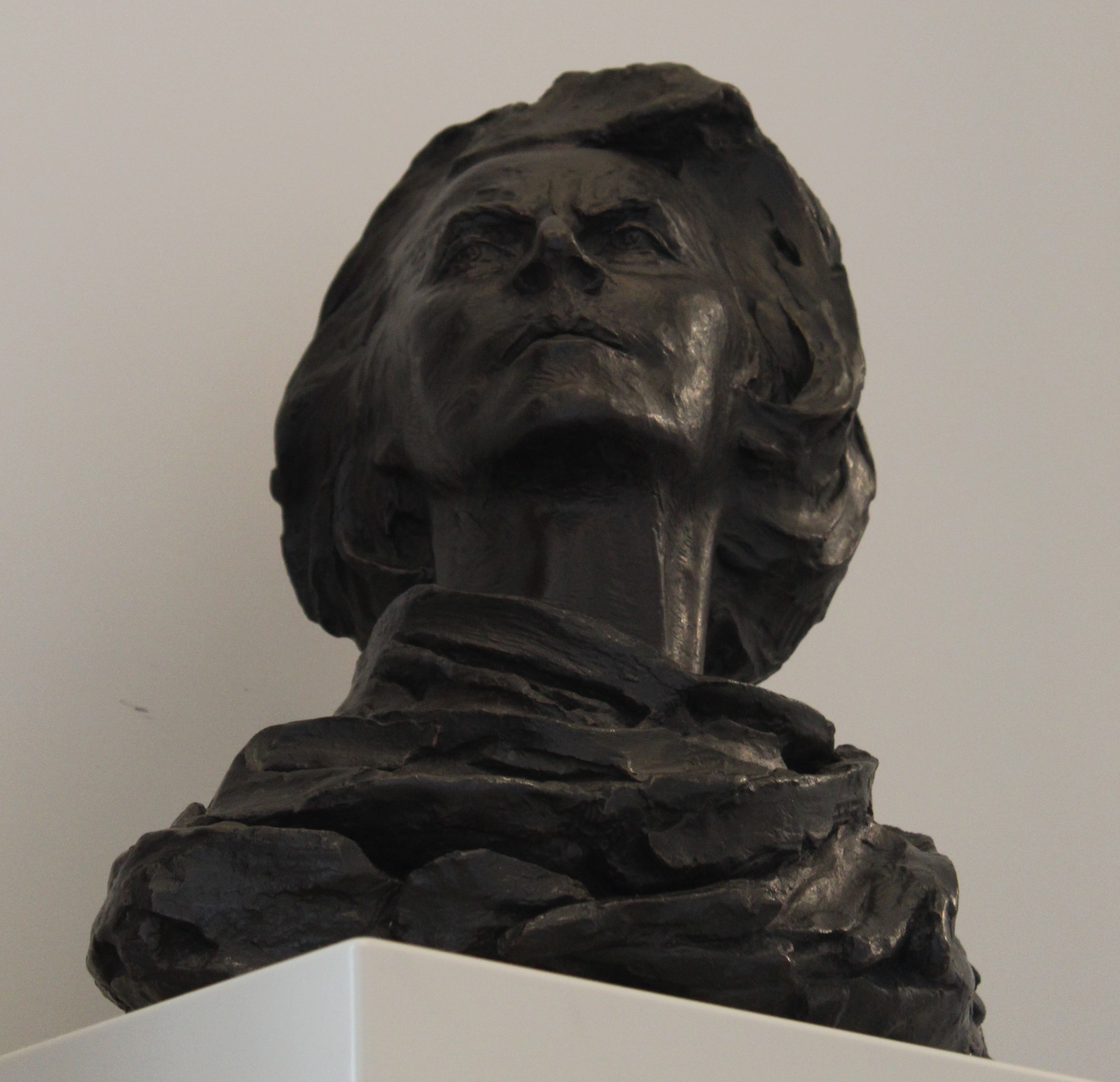 Bronze portrait bust of Marie Rambert by sculptor Astrid Zydower