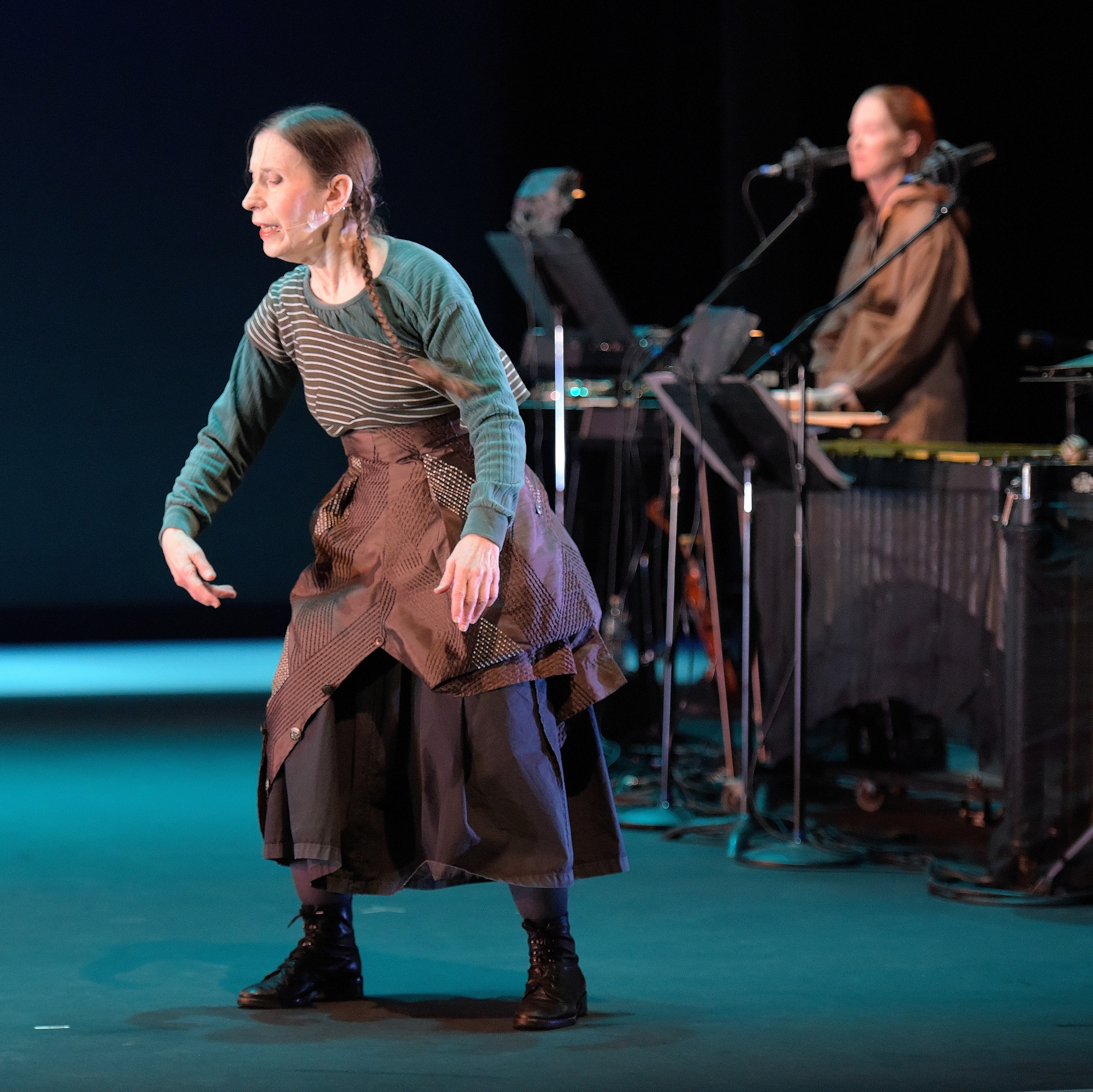 Meredith Monk performing On Behalf of Nature at the Brooklyn Academy of Music in 2014.
