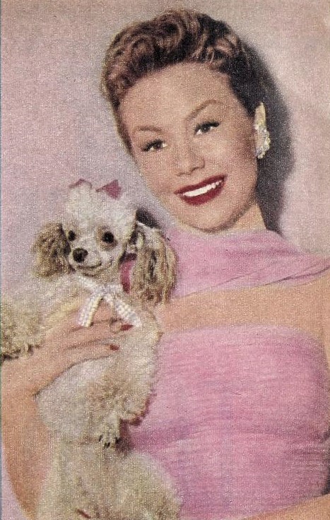 Black-and-white 1956 portrait of Mitzi Gaynor photographed by Bud Fraker.