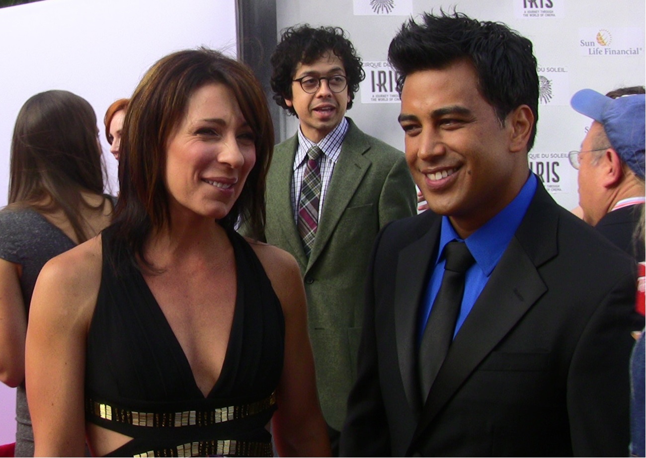 Tabitha and Napoleon D’umo at the IRIS by Cirque du Soleil premiere in 2011.