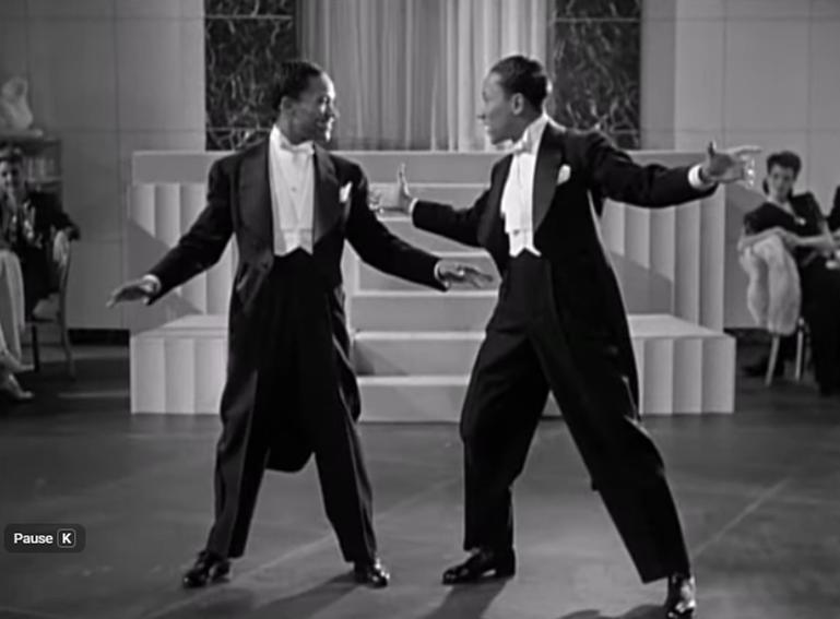 The Nicholas Brothers performing in the 1942 film Orchestra Wives