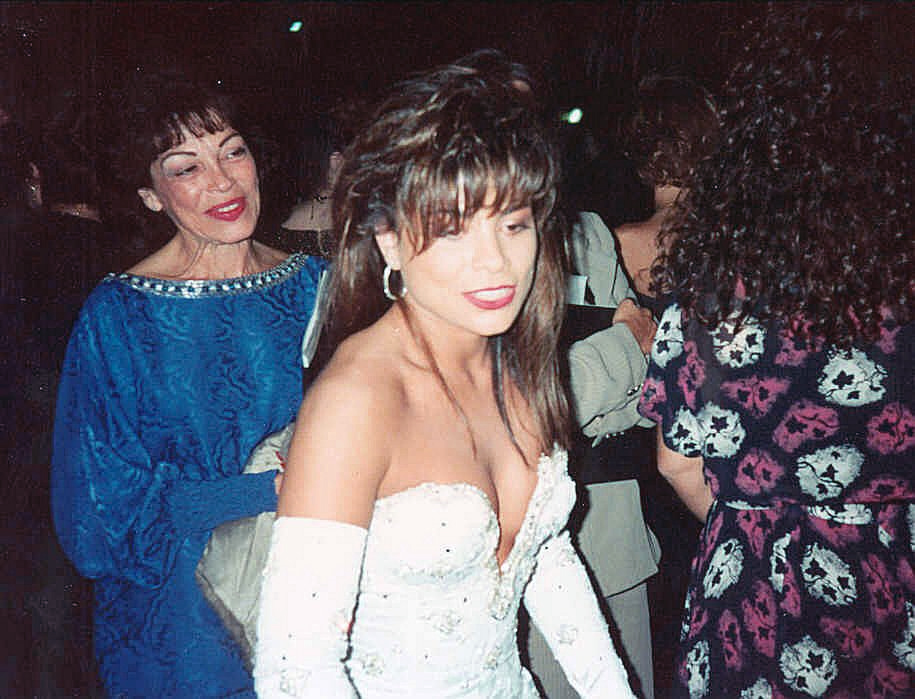 Paula Abdul at the 41st Annual Emmy Awards in 1989