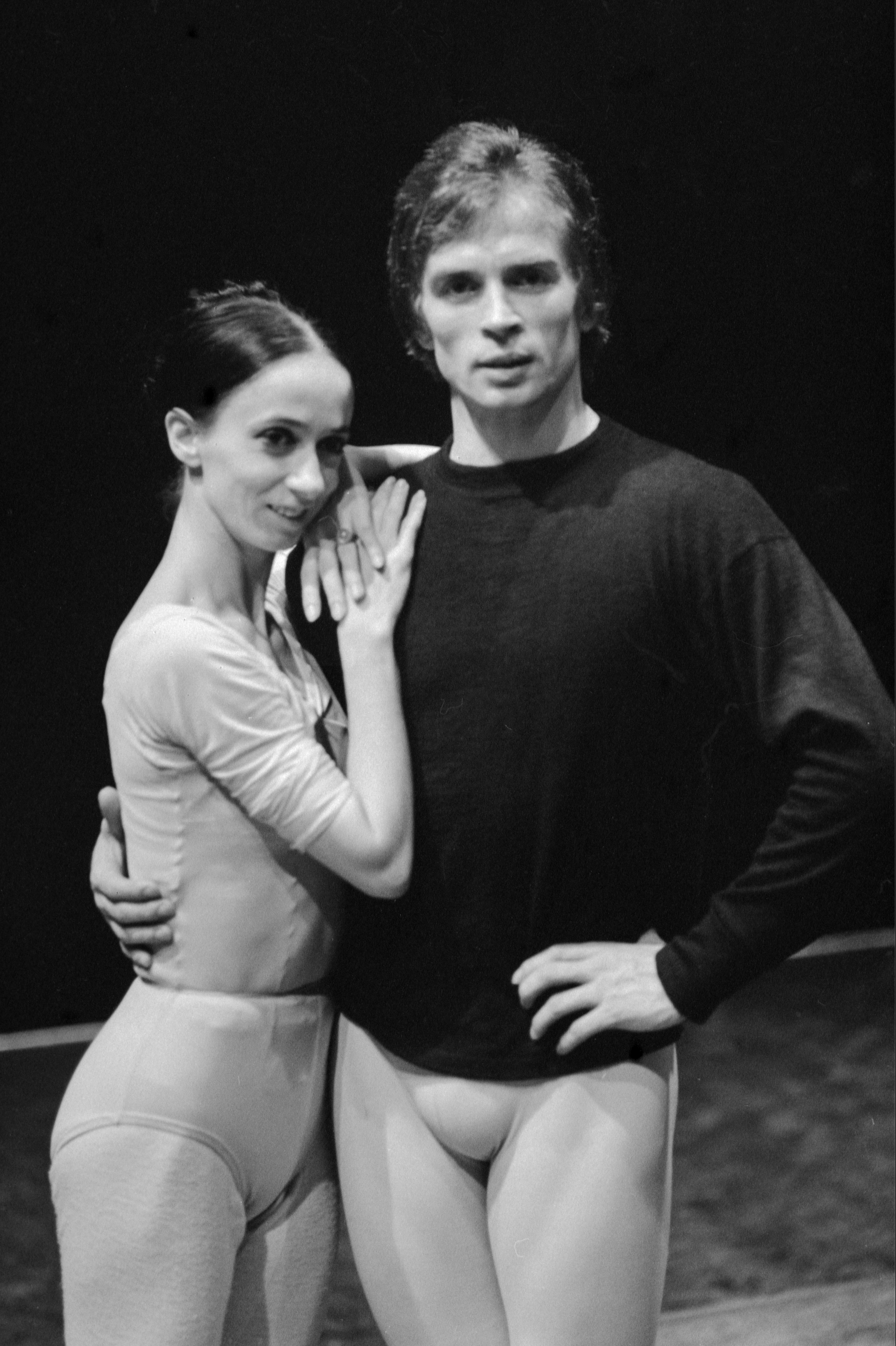 Rudolf Nureyev partnering Marcia Haydee at Zurich Opera House in 1966