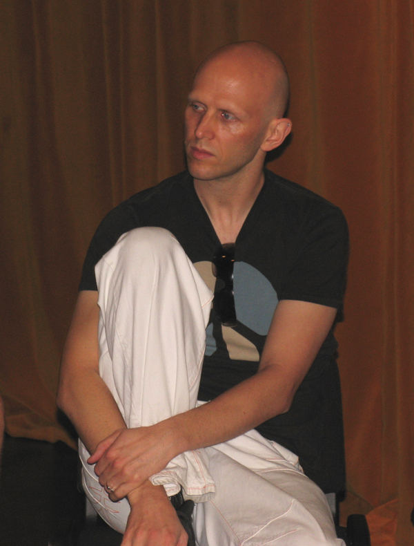 Wayne McGregor photographed at a 2008 cultural event in Zagreb